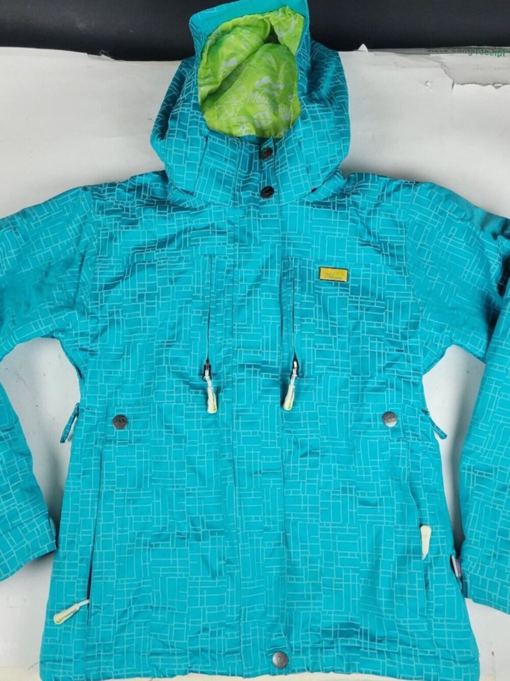 VTG Y2K Marrow Women's Snowboard Jacket Small, Blue/Green - Blemish/Minor Damage